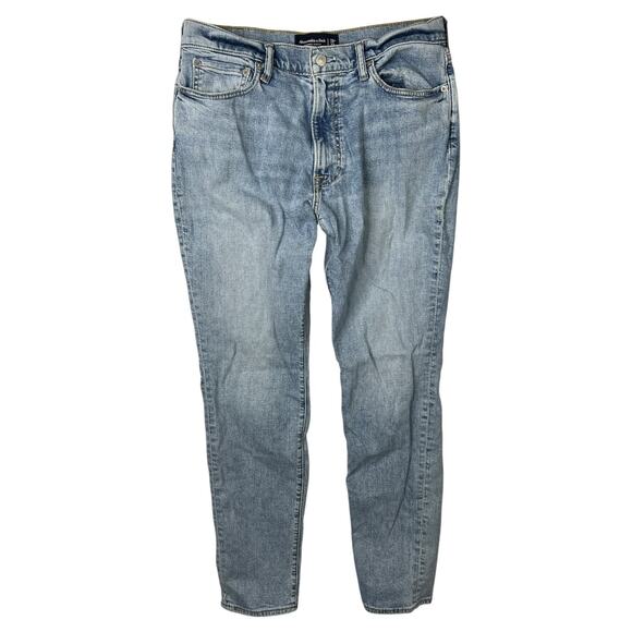 Abercrombie & Fitch Other - Abercrombie A&F Signature Stretch Athletic Slim Denim Jean FLAW Light Wash 33x32